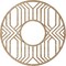 Ekena Millwork Empire Wood Fretwork Pierced Ceiling Medallion, Red Oak, 18"OD x 6 5/8"ID x 1/4"T CMWP18X18X0250EPRO - alternate 4